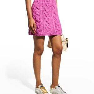 Lingua Franca Rebel Rebel Chunky Knit Handmade Skirt; Alpaca & Merino - 2XL